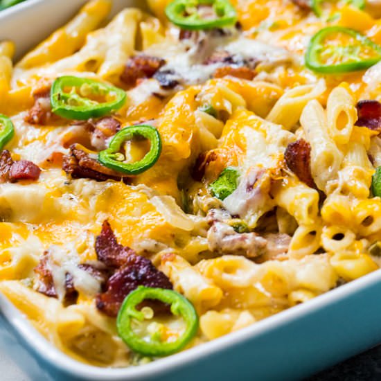 Jalapeno Popper Chicken Casserole
