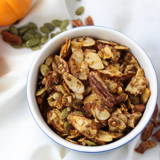 Paleo Pumpkin Spice Granola