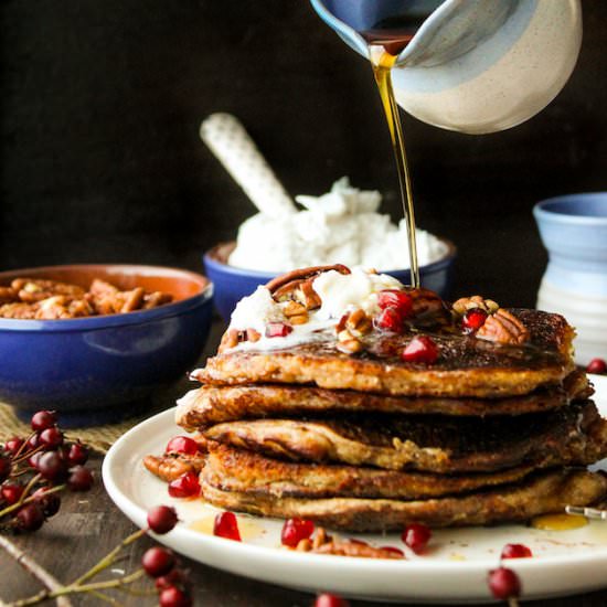 Paleo Sweet Potato Pancakes
