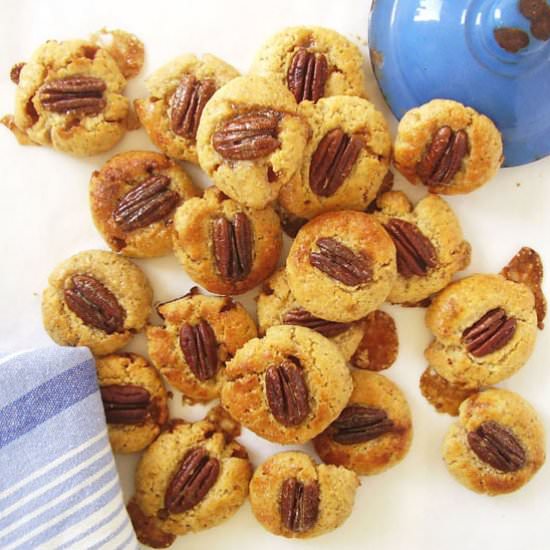 Caramel Pecan Cookies