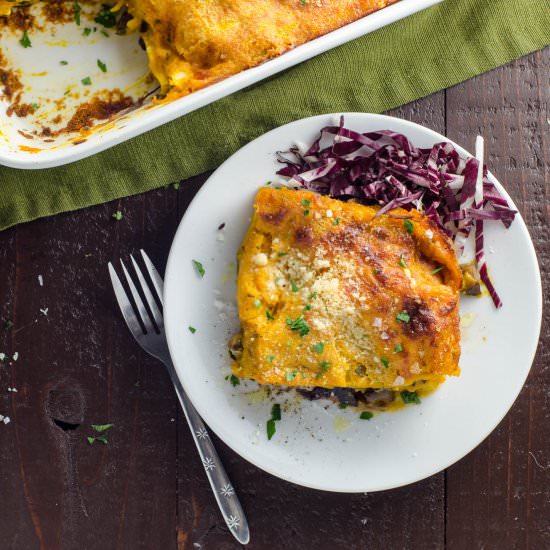 Kabocha Squash Lasagna