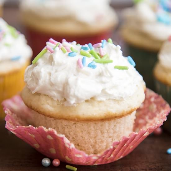 Gender Reveal Cupcakes
