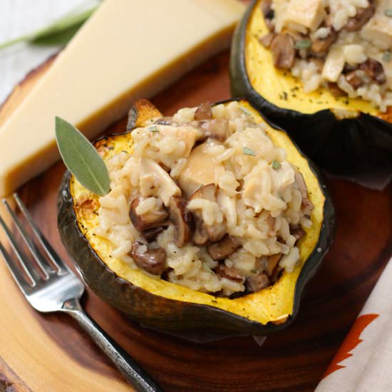 Chicken and Mushroom Risotto
