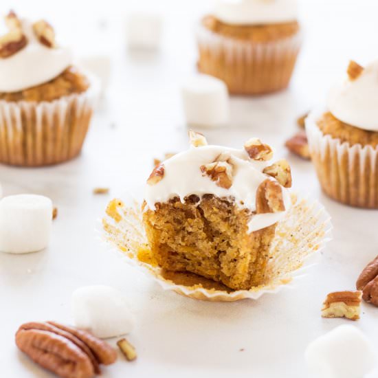 Sweet Potato Cupcakes