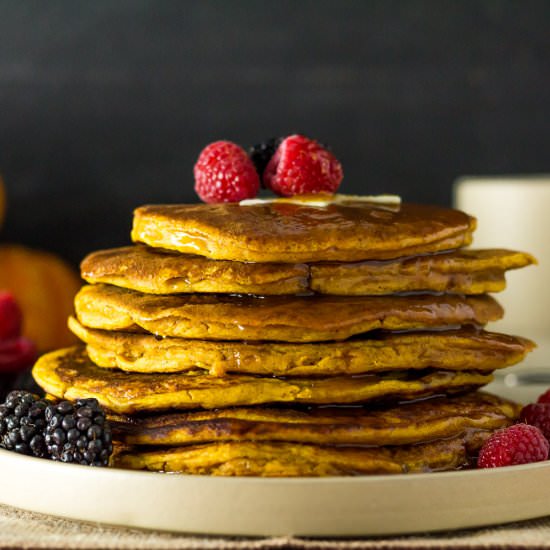 Spiced Pumpkin Pancake