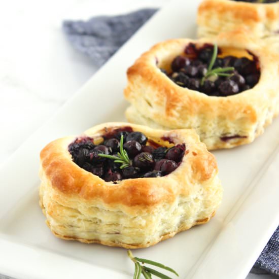 Wild Blueberry & Brie Bites