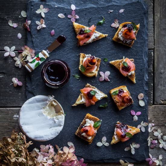Smoked Salmon Canape