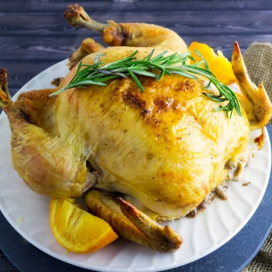 Rosemary Citrus Roast Chicken