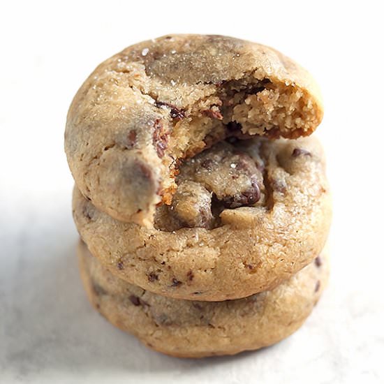 Soft, Chewy Chocolate Chip Cookies