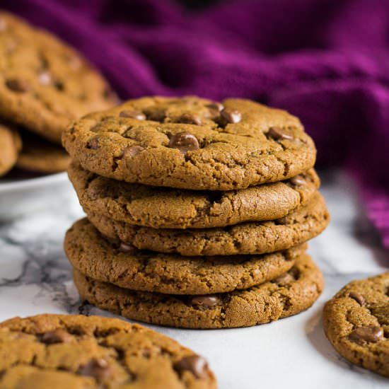 Chocolate Chip Ginger Cookies