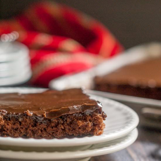 Mom’s Texas Sheet Cake