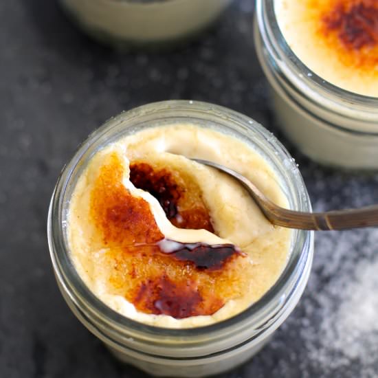 Sous Vide Creme Brûlée