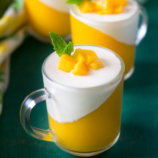Mango Panna Cotta