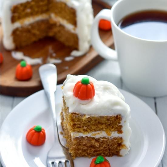 Gluten Free Mini Pumpkin Layer Cake