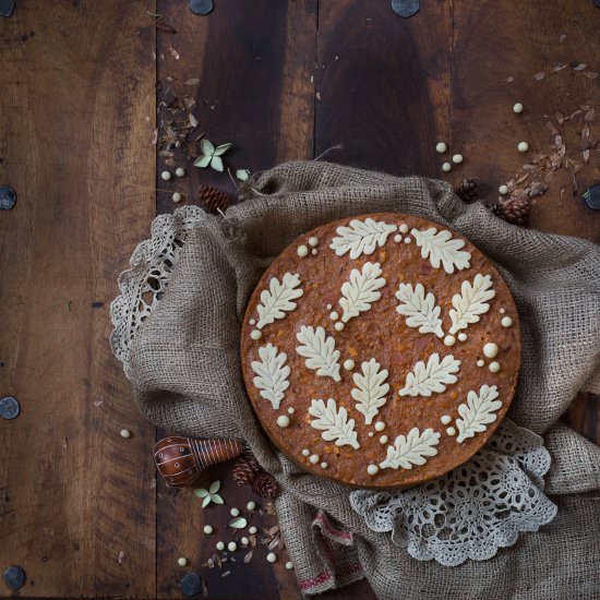 Tropical Christmas Cake