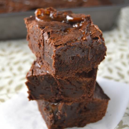 Nutella Dulce de Leche Brownies
