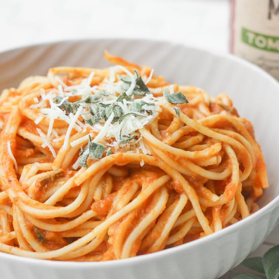 Creamy Pumpkin Pasta
