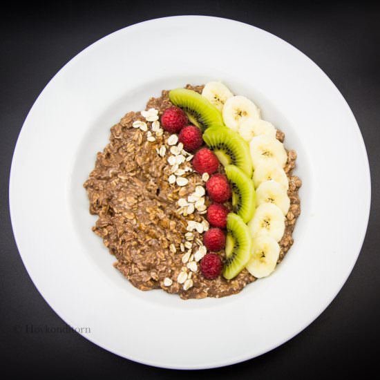 Chocolate Banana PB Overnight Oats