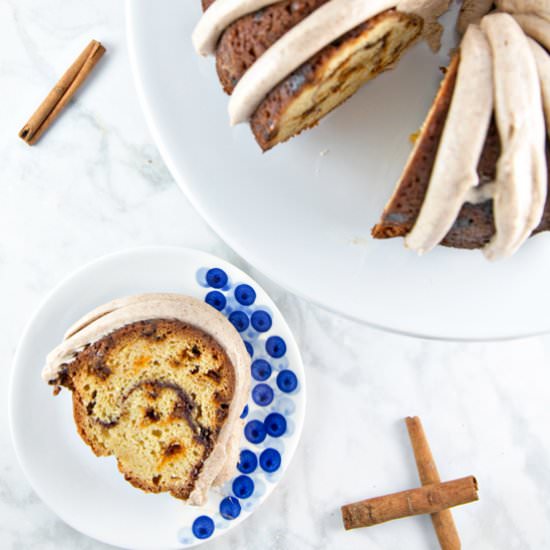 Cinnamon Swirl Bundt Cake