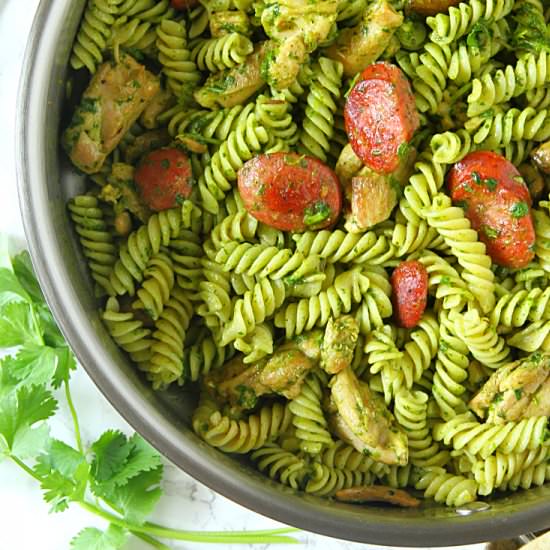 CHICKEN CHIMICHURRI PASTA