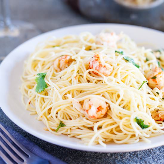 Angel Hair with Langostino Tail