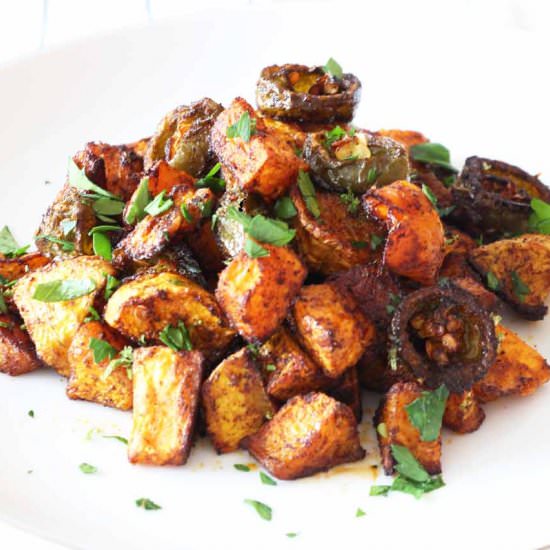 Roasted Chili Butternut Squash