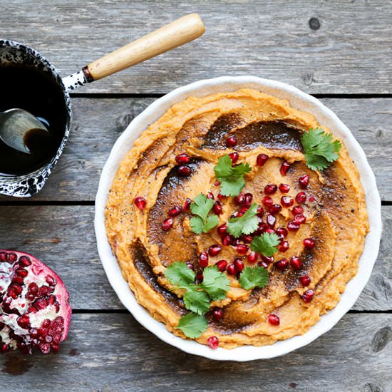 Vegan Mashed Sweet Potatoes