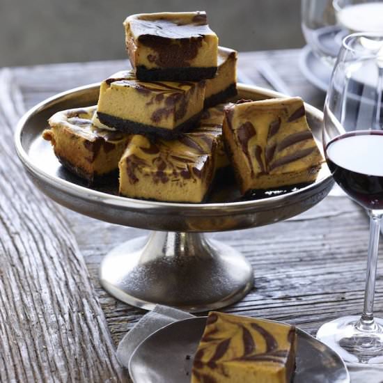 Chocolate Pumpkin Cheesecake