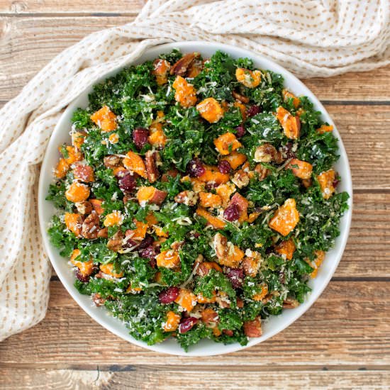 Thanksgiving Kale Salad
