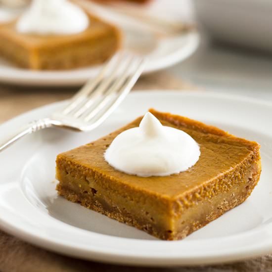 Mini Skinny Pumpkin Pie