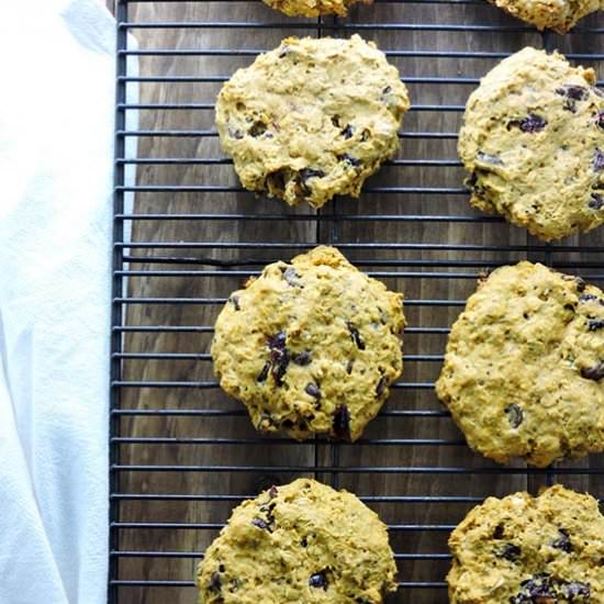 Pumpkin Chocolate Chip Cookies