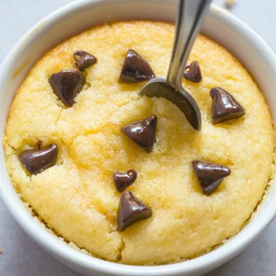 Low Carb Chocolate Chip Muffin