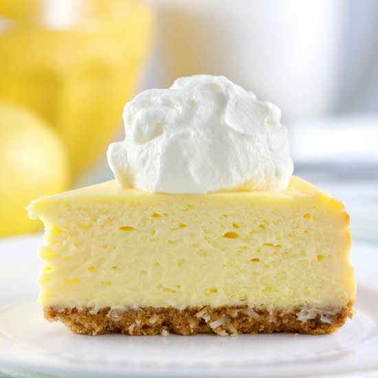 The Best Lemon Cheesecake. Ever.