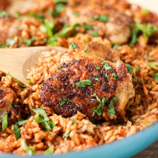one-pot chicken and rice