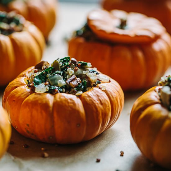 Stuffed Mini Pumpkins