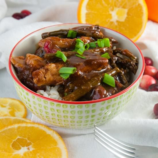Cranberry Orange Chicken