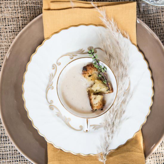 Roasted Root Vegetable Soup