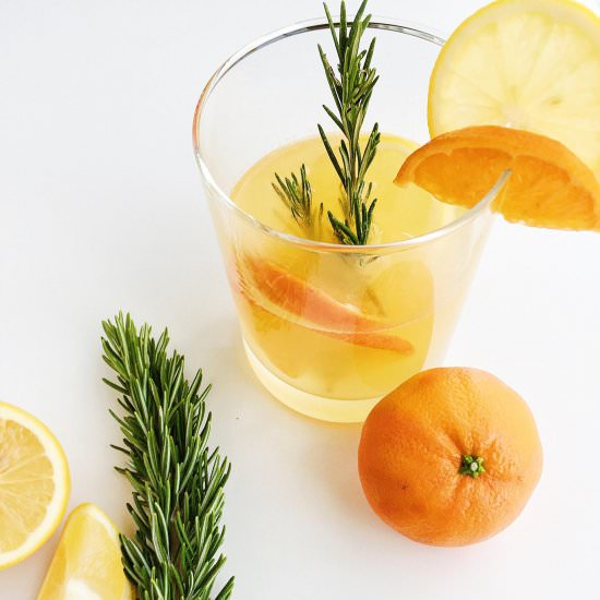 Rosemary Citrus Gin and Tonic