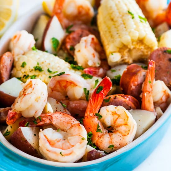 One Pot Creole Shrimp Boil