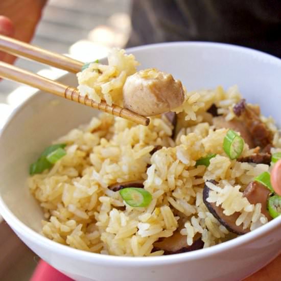 Chicken and Mushroom Rice