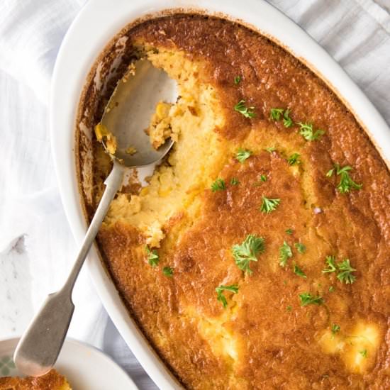 CREAMY CORN CASSEROLE