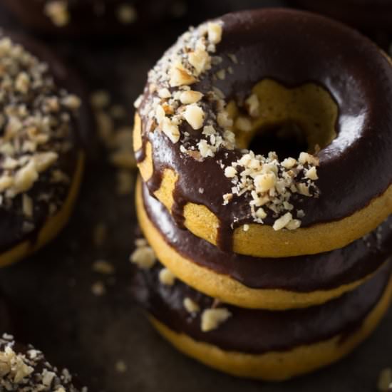 Baked Pumpkin Doughnuts