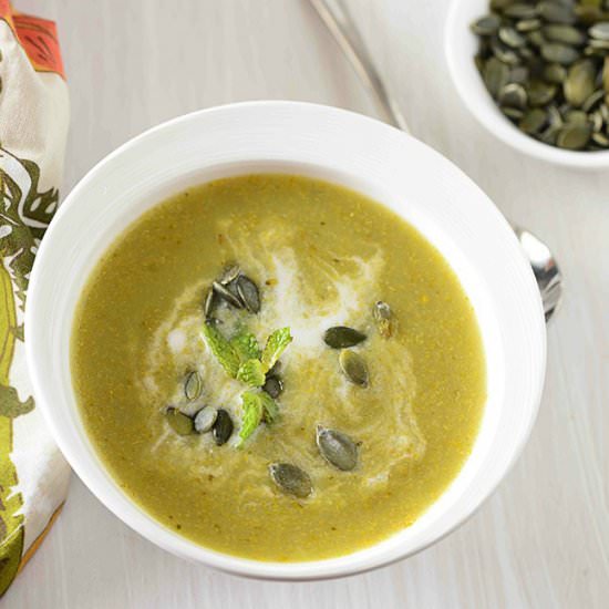 Roasted Broccoli soup