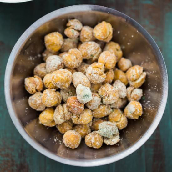 Ranch Roasted Chickpeas