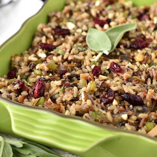 Best Ever Wild Rice Stuffing
