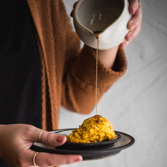 Pumpkin Sage Drop Biscuits