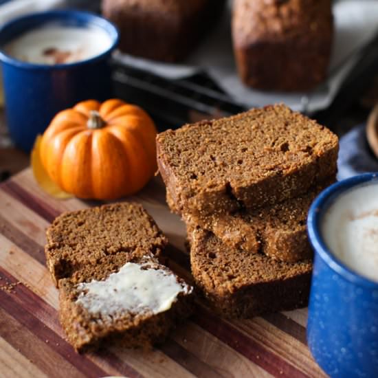 Pumpkin-Olive Oil Bread