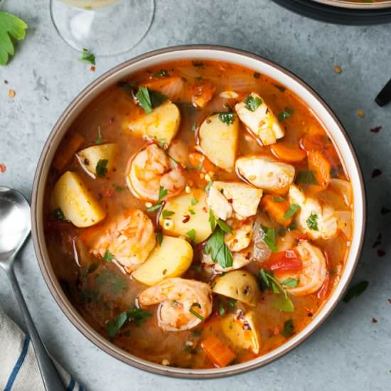 Seafood & Potato Stew