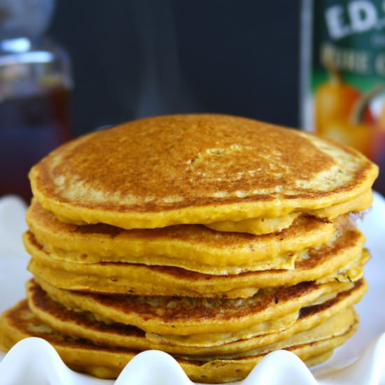 Vegan Pumpkin Pancakes
