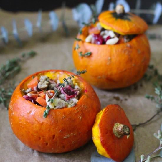 Stuffing Stuffed Pumpkin